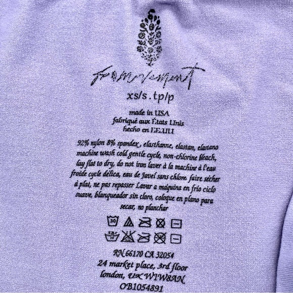 NEW Free People Intimately Keyhole Leotard Bodysuit, XS/S - Picture 12 of 13